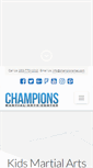 Mobile Screenshot of championsmac.com